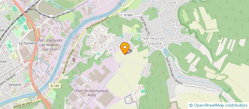 localisation de l'entreprise PLURIEL  VERNEUIL-EN-HALATTE