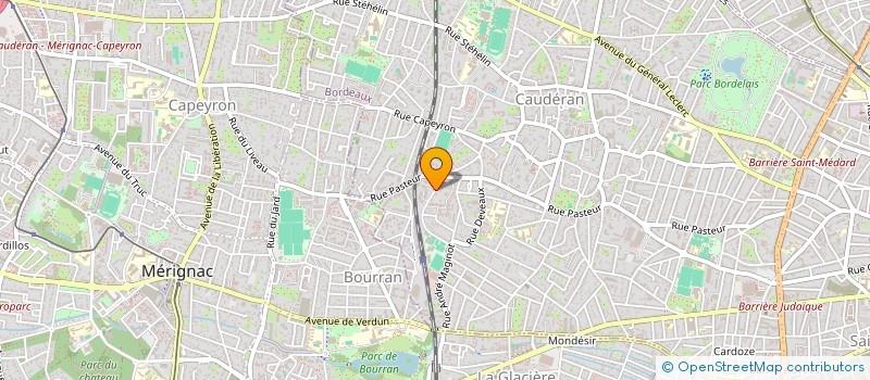 localisation de l'entreprise PLURIEL & UNIQUE  BORDEAUX