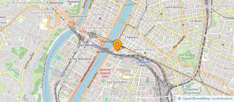 localisation de l'entreprise PLURIELARCHI  LYON