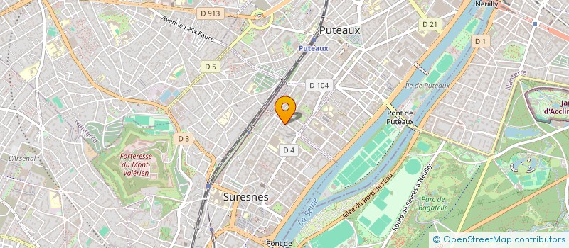 localisation de l'entreprise PLURIELLE à SURESNES