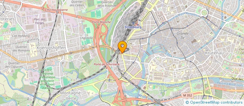 localisation de l'entreprise PLURIELLES à STRASBOURG