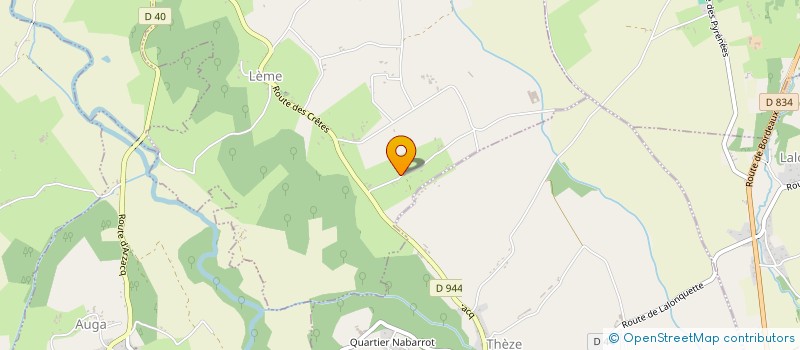 localisation de l'entreprise PLURIELLES  LEME