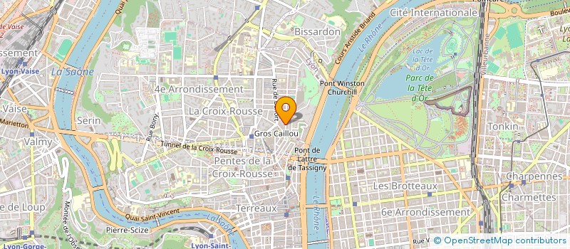 localisation de l'entreprise PLURIELS à LYON 4EME