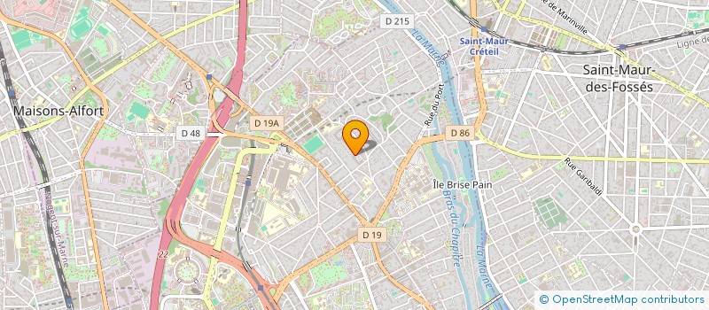localisation de l'entreprise PLURIELS 94 à CRETEIL