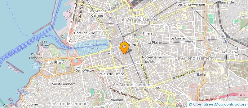 localisation de l'entreprise PLURIELS CONSULTANTS à MARSEILLE