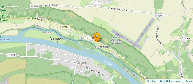 localisation de l'entreprise PLURIMECA  GASNY