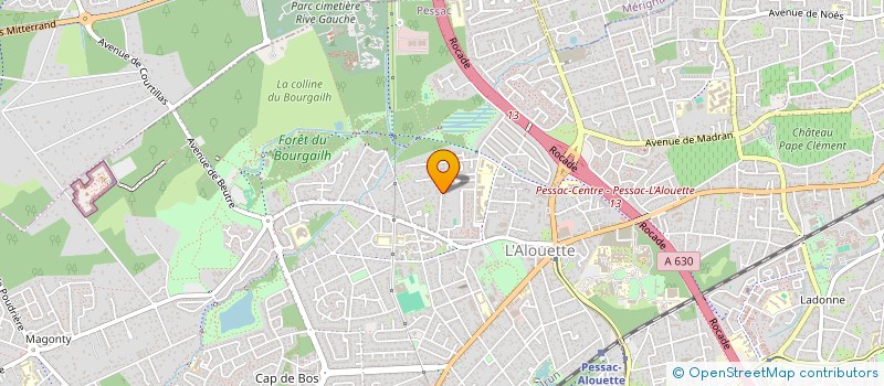 localisation de l'entreprise PLURIS-IMMO à PESSAC