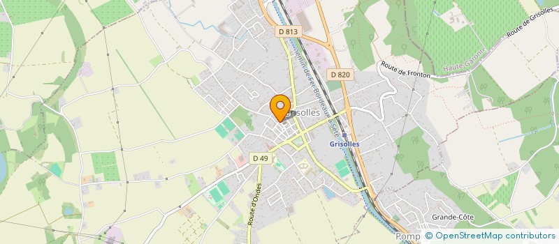 localisation de l'entreprise PLURITEC à GRISOLLES
