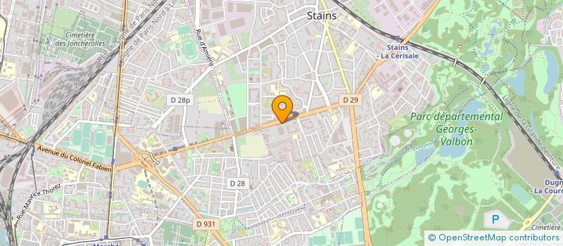 localisation de l'entreprise PLURITEC FRANCE SARL à STAINS