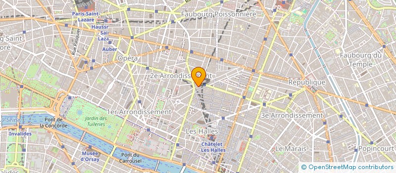 localisation de l'entreprise PLUS 209  PARIS