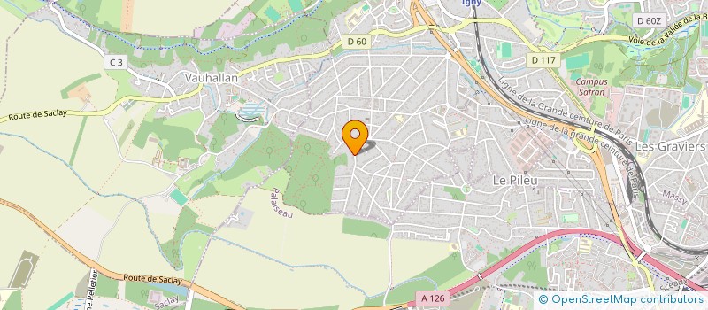 localisation de l'entreprise PLUS 4 à IGNY