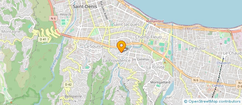 localisation de l'entreprise PLUS à SAINT-DENIS