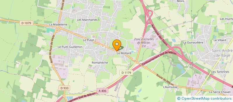 localisation de l'entreprise PLUS AUDIT à REPLONGES