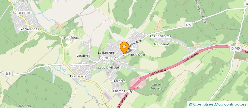 localisation de l'entreprise PLUS BELLE LA BOULANGERIE  RECOLOGNE