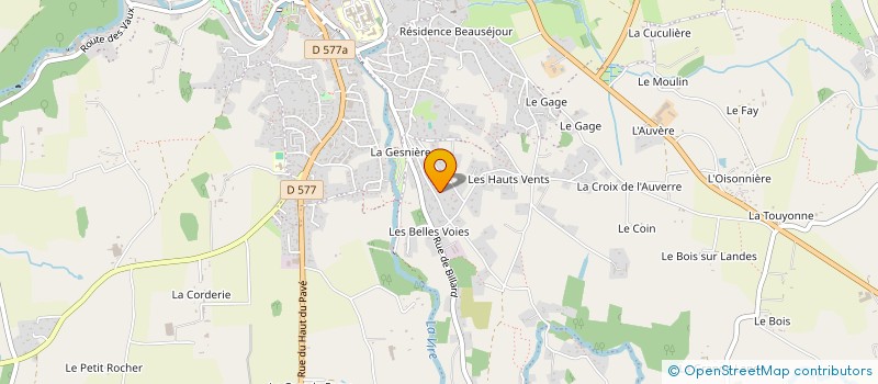 localisation de l'entreprise PLUS BELLE LA TABLE  VIRE-NORMANDIE