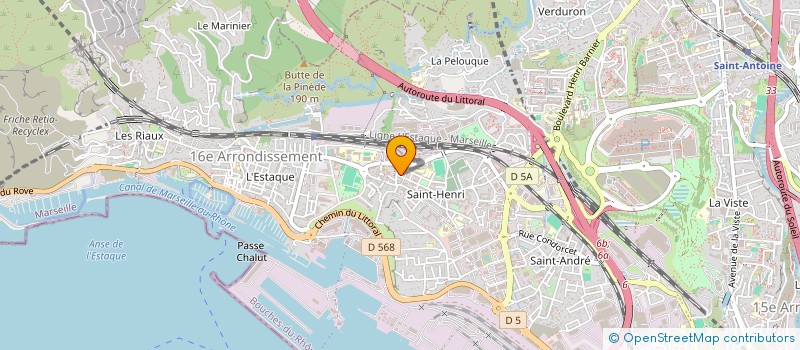 localisation de l'entreprise PLUS BELLE LA VIE  MARSEILLE