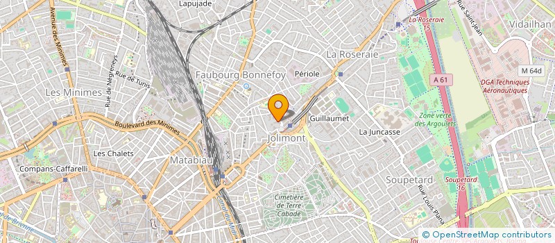 localisation de l'entreprise PLUS BELLE LA VUE  TOULOUSE