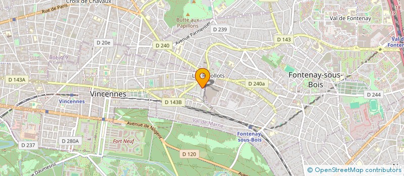 localisation de l'entreprise PLUS COMME AVANT à VINCENNES