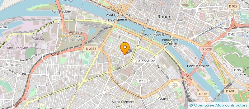 localisation de l'entreprise PLUS D'ADEQUATION  ROUEN