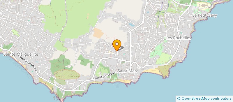 localisation de l'entreprise PLUS D'UNE CORDE A MON ART  SAINT-NAZAIRE