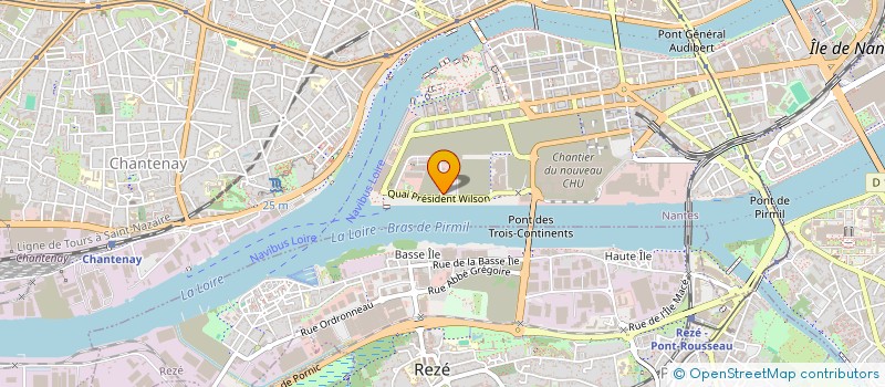 localisation de l'entreprise PLUS DE COULEURS à NANTES