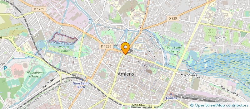 localisation de l'entreprise PLUS DE GOUT  AMIENS