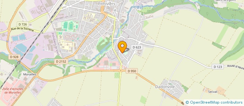localisation de l'entreprise PLUS DE SOURIRES à LE MALESHERBOIS