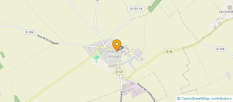 localisation de l'entreprise PLUS DE TEMPS EURE ET LOIR à TREMBLAY-LES-VILLAGES