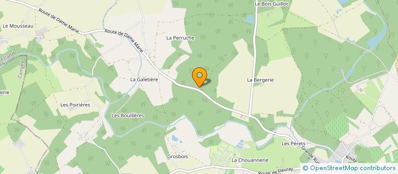 localisation de l'entreprise PLUS DE VERT LESS BETON L'ASSO  MESLAND