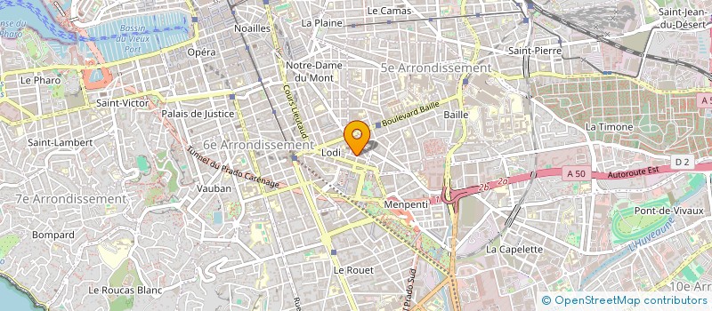 localisation de l'entreprise PLUS DEUX EN PIERRE à MARSEILLE