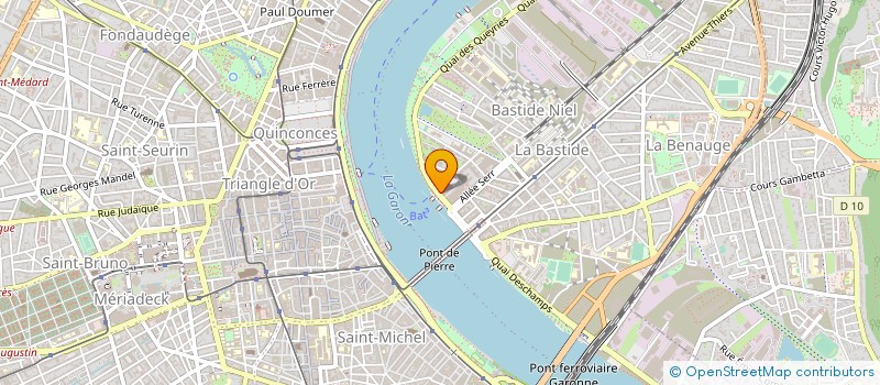 localisation de l'entreprise PLUS EXPANSION à BORDEAUX