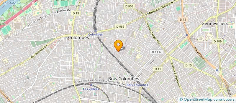 localisation de l'entreprise PLUS FORMA à COLOMBES