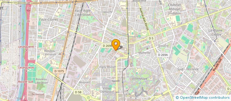 localisation de l'entreprise PLUS GAMES à GRENOBLE