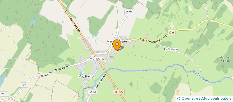 localisation de l'entreprise PLUS LOGIQUE COMMUNICATION à POLIGNY