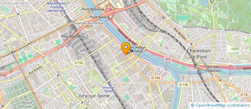 localisation de l'entreprise PLUS PHARMACIE SERVICES à IVRY-SUR-SEINE