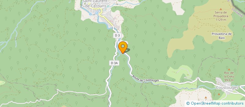 localisation de l'entreprise PLUS POUR DEMAIN  SAINT-LAURENT-DE-CERDANS