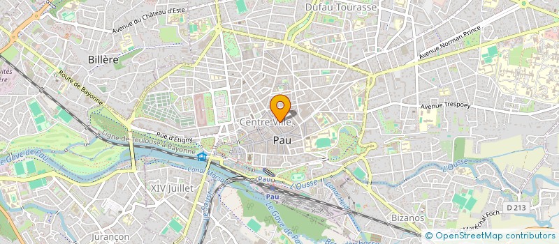 localisation de l'entreprise PLUS QUE PARFAIT à PAU