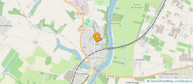 localisation de l'entreprise PLUS10DEES  BOUCHEMAINE