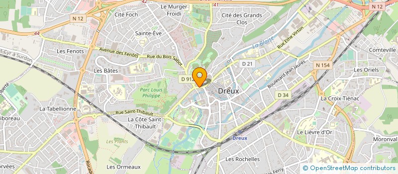 localisation de l'entreprise PLUSDECUVE à DREUX