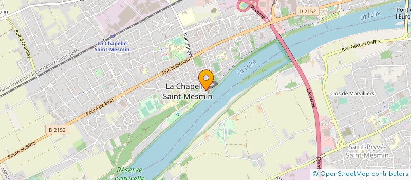 localisation de l'entreprise PLUSECCEPLUS  LA CHAPELLE-SAINT-MESMIN