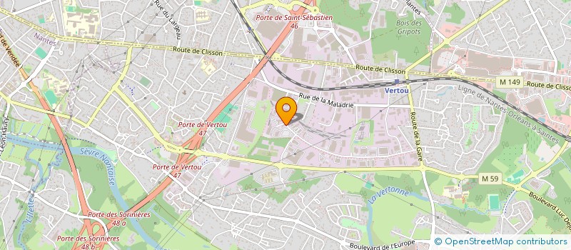 localisation de l'entreprise PLUSERVICE PARQUET  VERTOU