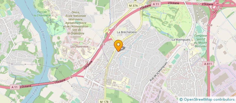 localisation de l'entreprise PLUTO KLEPAD  CARQUEFOU