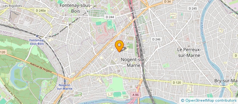 localisation de l'entreprise PLUTON  NOGENT-SUR-MARNE