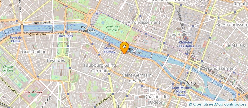 localisation de l'entreprise PLUVAL  PARIS