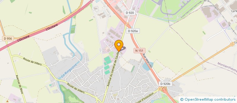 localisation de l'entreprise PLUVIAUD LAPLAUD à DEOLS