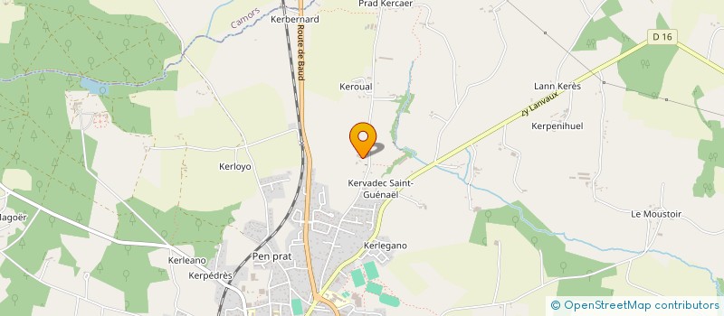 localisation de l'entreprise PLUVIGNER BASKET BALL  PLUVIGNER