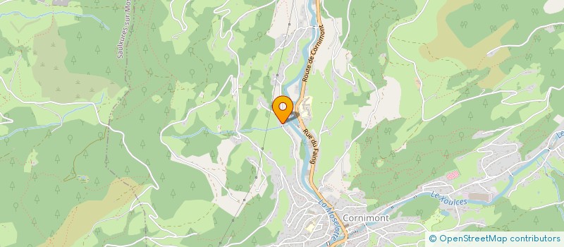 localisation de l'entreprise PLUVIO ' NATURE  LE SYNDICAT