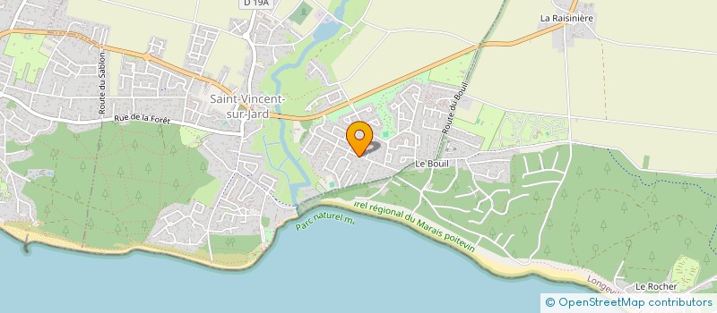 localisation de l'entreprise PLUYETTE LEMARCHAND à SAINT-VINCENT-SUR-JARD