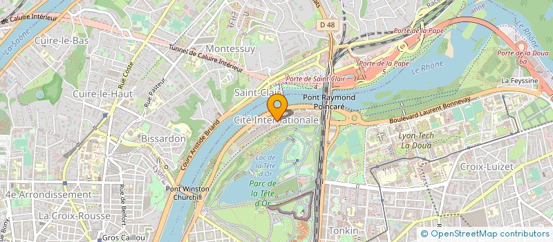 localisation de l'entreprise PLV  LYON