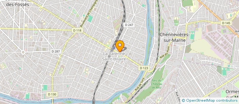 localisation de l'entreprise PLV  SAINT-MAUR-DES-FOSSES